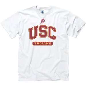  USC Trojans White Athletics T Shirt