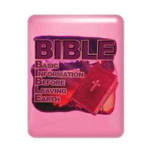 iPad Case Hot Pink BIBLE Basic Information Before Leaving Earth