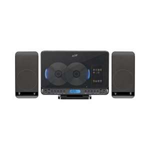  ILIVE IH328B 2 CD HOME MUSIC SYSTEM WITH DOCK FOR IPOD 