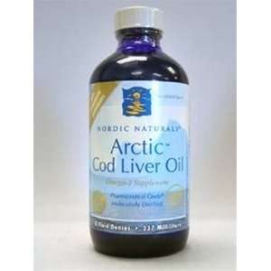arctic cod liver oil lemon 8 fluid ounces by nordic naturals