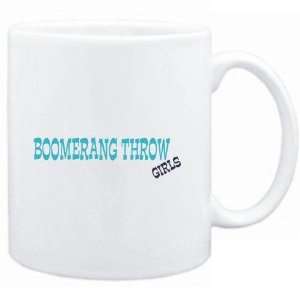  Mug White  Boomerang Throw GIRLS  Sports Sports 