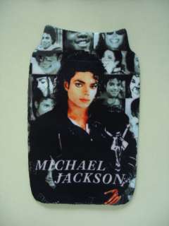 MICHAEL JACKSON Mobile Cell Phone Sock Pouch MP3 iPod  