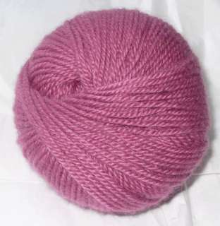 100% Cashmere Karabella Elite Yarn plum pink mauve fuschia purple 