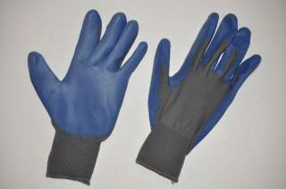 12Prs PU Coated Polyester Antistatic Work Glove Large A  