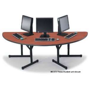 Smith System 01590 Half Circle Computer Table (42 x 84)  
