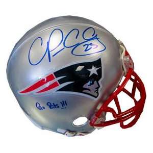Patrick Chung Autographed New England Patriots Mini Helmet:  