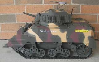   Century Toys Remote Control 1/6 Scale Stuart Tank Jungle Fever AS IS