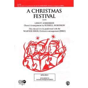  A Christmas Festival Choral Octavo Choir By Leroy Anderson 