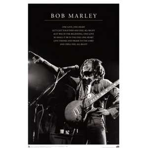  Bob Marley One Love Lyrics Poster Health & Personal 