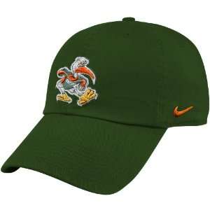    Nike Miami Hurricanes Green Mascot Campus Hat: Sports & Outdoors