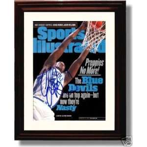  Framed Elton Brand Sports Illustrated Autograph Print   Duke 