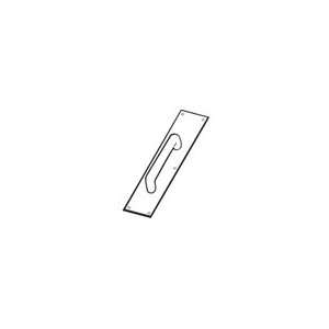    Don Jo 7816 Satin Stainless Steel Pull Plate