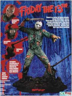 NECA Jason Voorhees Friday The 13th 15 Resin Statue Limited Edition 