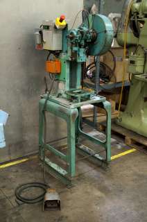 Punch Press,5 ton Benchmaster,174X Fixed Bed Mechanical  