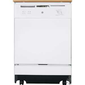  GE 24 White Portable Dishwasher Appliances