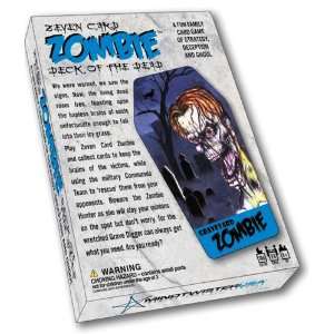  Zeven Card Zombie Deck of the Dead Card Game Toys & Games