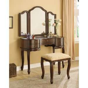 Powell Furniture Toscana Antique Caramel Hand Painted Vanity   835 290