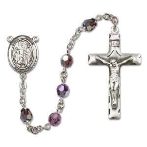  St. James the Greater Amethyst Rosary Jewelry