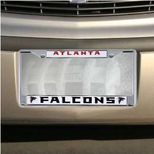  Atlanta Falcons Chrome License Plate Frame: Sports 