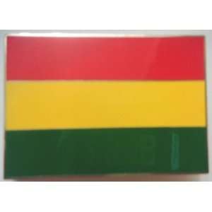 Bolivia Flag Belt Buckle