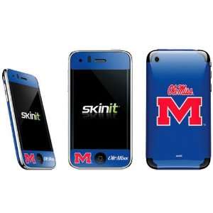  Mississippi Rebels Royal Blue iPhone Skin Decal Sports 