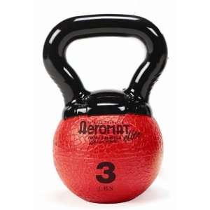   35850 Elite Mini Kettlebell Medicine Ball   Red: Sports & Outdoors