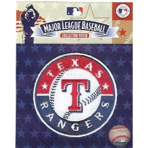   The Emblem Source Texas Rangers Primary Club Logo: Sports & Outdoors