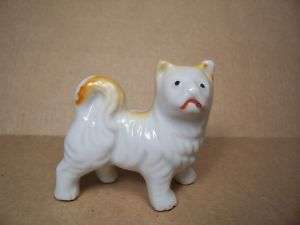 Vintage Akita Dog Figurine   AKITA HUSKY Pup   JAPAN  