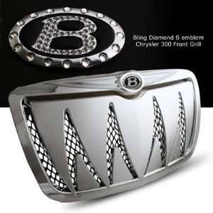   300C Front Shark Fin Style Grill with Bing B Emblem Automotive