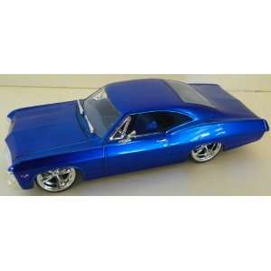   Big Time Muscle 1967 Chevy Impala Ss in Color Blue: Toys & Games
