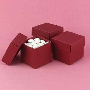  Claret 2 piece Favor Boxes   Personalized: Everything Else