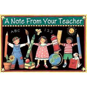  Sw Note From Your Teacher Postcard