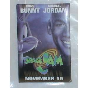   Movie Pinback Button  Looney Tunes Space Jam 
