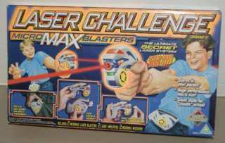Laser Challenge Micro Max Blasters Laser Tag MINT in Box  