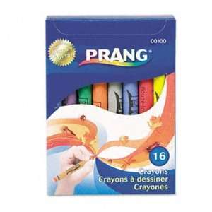    Prang 00100   Crayons Made with Soy, 16 Colors/Box