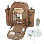 Picnic Gift Alpine Two Person Picnic Pack with 2 wine Tote