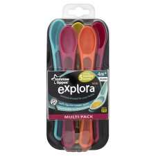 Tommee Tippee Explora Weaning Spoons X5   Groceries   Tesco Groceries