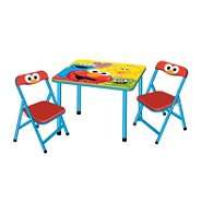 SESAME STREET ACTIVITY TABLE & CHAIR SET at 