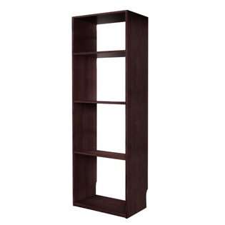 Solid Wood Closets 16 Inch Depth Vertical Tower with 3 Adjustable 