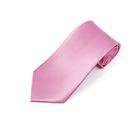 The Dapper Tie Solid Rose Pink Silk satin Neck Tie TheDapperTie SS1301