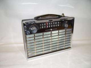 Rare VTG GE General Electric P 865 AM/FM Transistor Radio 1962 MINTY 