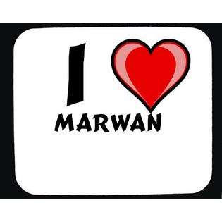 Love Marwan Decorated Mouse Pad  SHOPZEUS Computers & Electronics 