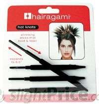 Hairagami   Hot Knots (Hair Pins That Shrink)  
