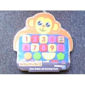  Knotwud Foam Shapes and Counting Puzzle: Toys & Games
