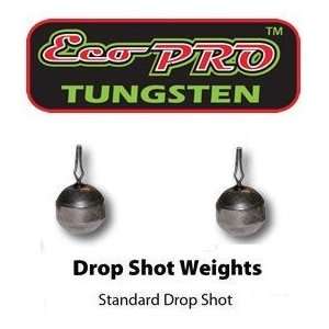  ECO PRO Tungsten Drop Shot Weight 1/4 oz Sports 