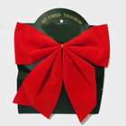 DDI 10X8In Red Velvet Wholesale Christmas Bow(Pack of 48)