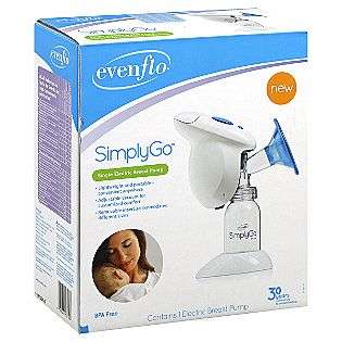 SimplyGo Single Electric Breast Pump, 1 breast pump  Evenflo Baby 