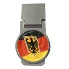 Carsons Collectibles Money Clip Round of German Flag Waving 