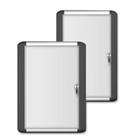   , Inc.   Dry Erase Board w/Lock/Key 3x4 White Board/Aluminum Frame