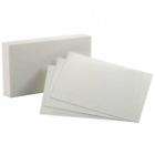 blank index cards  